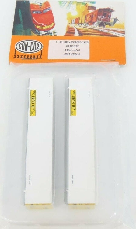 Con-Cor 0004-048011 N J.B. Hunt 48' Sea Container (Pack of 2)