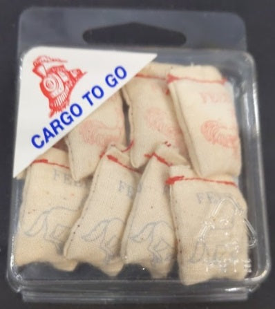 Cargo to Go 101-0908 O Scale Feed or Grain Bags (Pack of 8)
