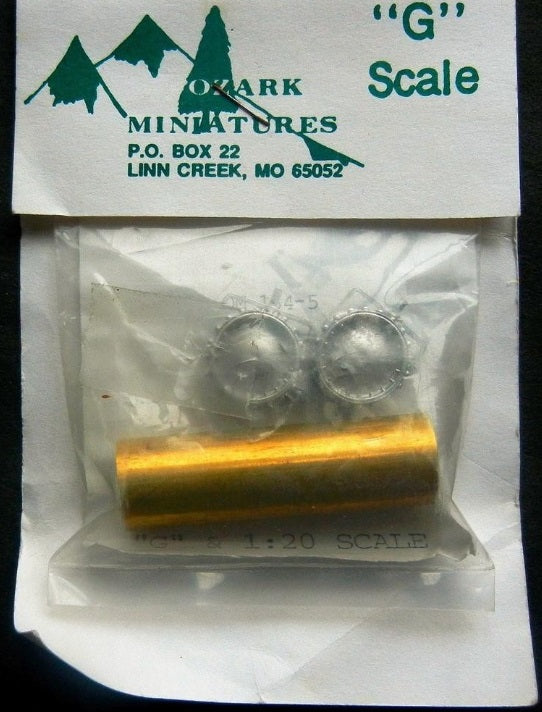 Ozark Miniatures OM-134-4 G & 1:20 4' Air Tank