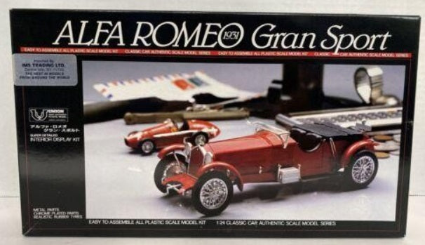 Union C-06-800 G Alfa Romeo 1931 Gran Sport Authentic Model Series Plastic Kit