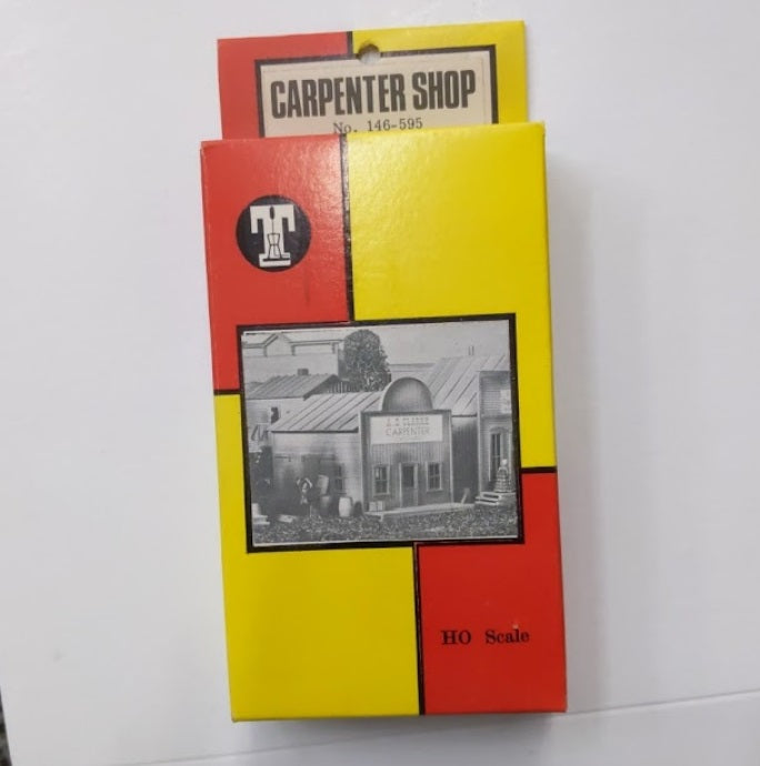 Timberline Models 146-595 HO Scale Carpenter Shop Building Kit