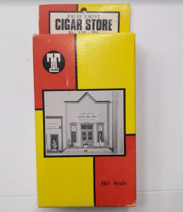 Timberline Models 116-250 HO Scale Falso Front Cigar Store Building Kit