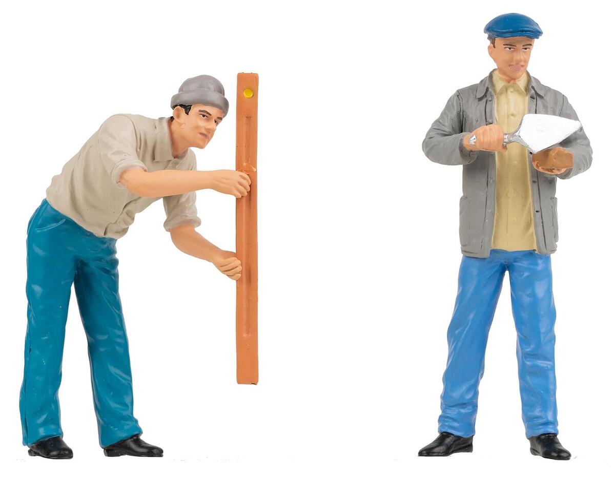 Pola 331513 G Bricklayer Figures (Set of 2)