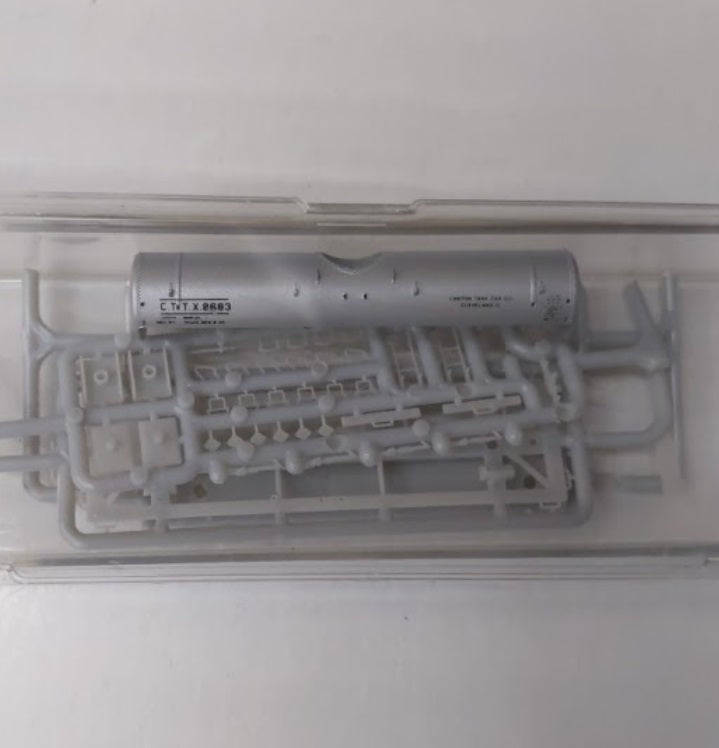 InterMountain N CT & TX #8683 Canton Cleveland Tank Car Kit No Wheels No Coupler
