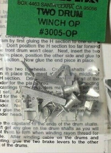 Rio Grande Models 3005 HO/HOn3 Derrick OP Winch Metal Kit