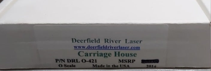 Deerfield River Laser 421 O Carriage House Structure Laser Kit