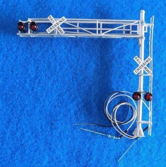 N.J. International, Inc 1191 HO Over The Road Highway Crossing Signal