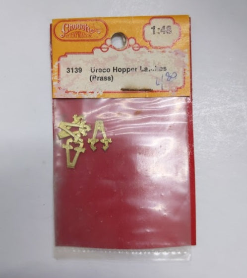 Chooch Enterprises Inc 3139 O Scale Ureco Hopper Latches Brass