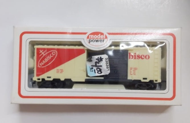 Model Power 8007 HO Nabisco Box Car Freight Car