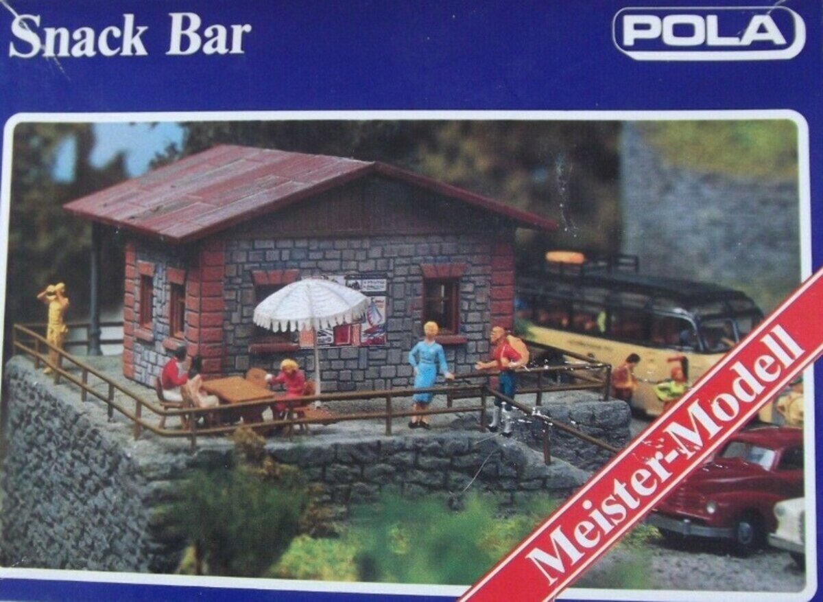 Pola 11630 HO Snack Bar Kit