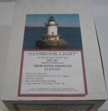 Crow River Products 207 HO Scale Saybrook Light Craft Building Kit