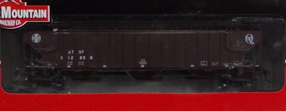 InterMountain 45361-06 HO 4750' Cubic 3-Bay Covered Hopper ATSF-Q Car # 312856