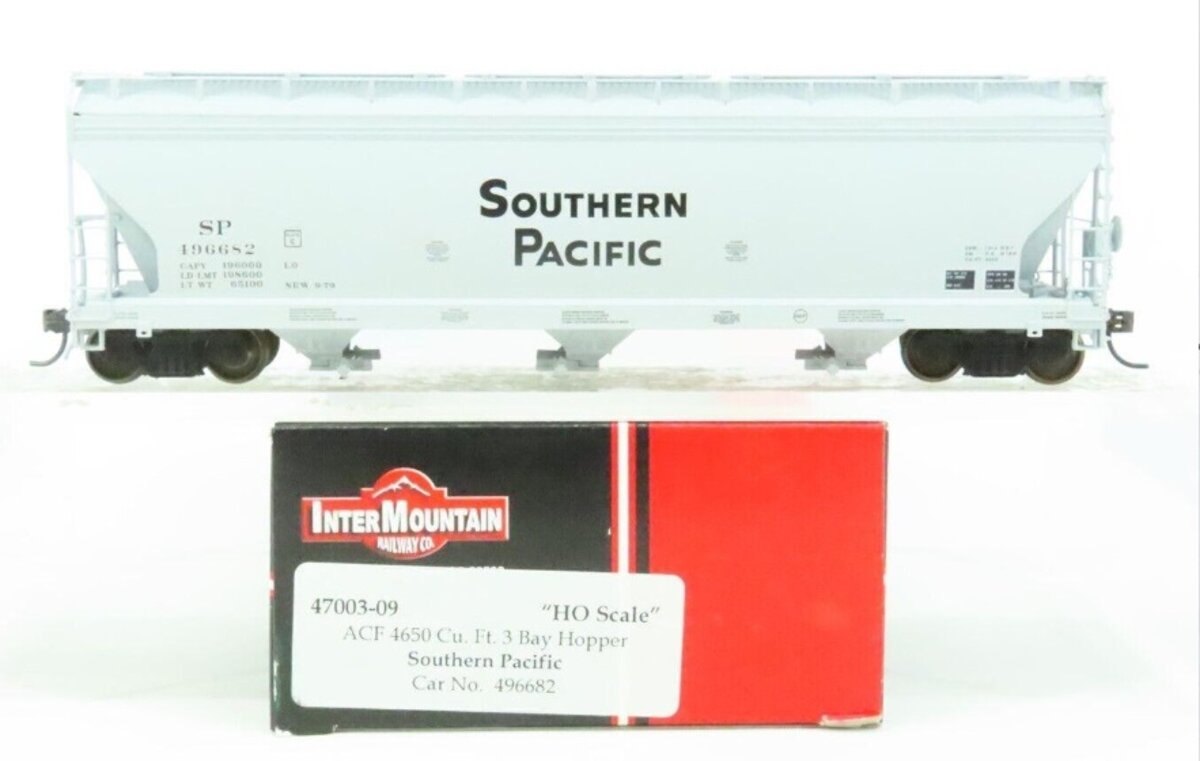 LE3168 INTERMOUNTAIN 47003-09 Train Ho Wagon trémie Southern Pacific