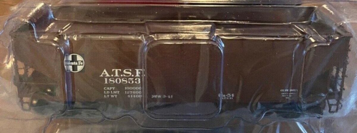 InterMountain 47150-02 HO ATSF AARL Alternate 2-Bay Open Top Hopper Car #180853