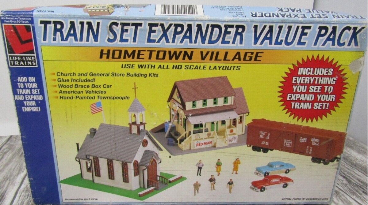 Life Like 1745 HO Hometown Village Building Kit