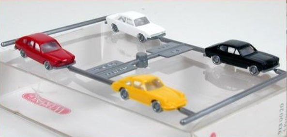 Wiking 913 00 20 N Automobiles (Box of 4)