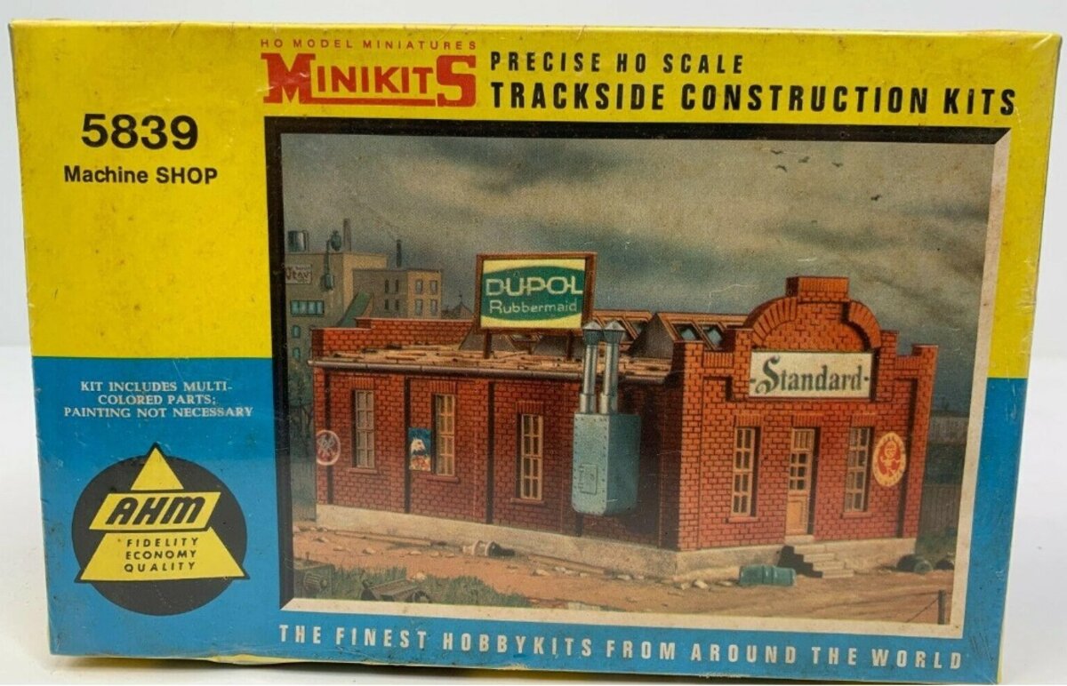AHM 5839:149 HO Minikits Machine Shop Building Kit