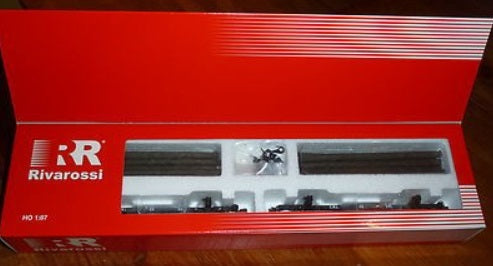 Rivarossi HR6017 HO Log Car McCloud River Car (Box of 2)