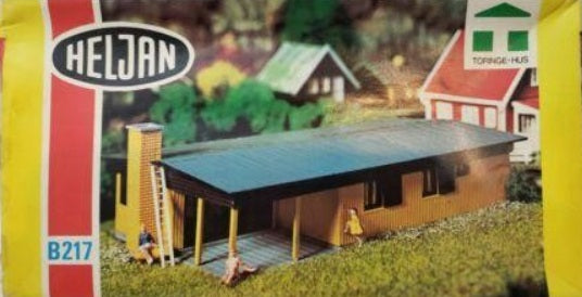 Heljan B217 HO Weekend Cottage Plastic Kit