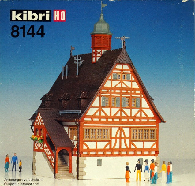 Kibri 8144 HO Timbered Town Hall Kit