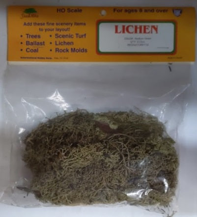 IHC 87110 HO Lichen Medium Green Bag 2 1/2 Oz.
