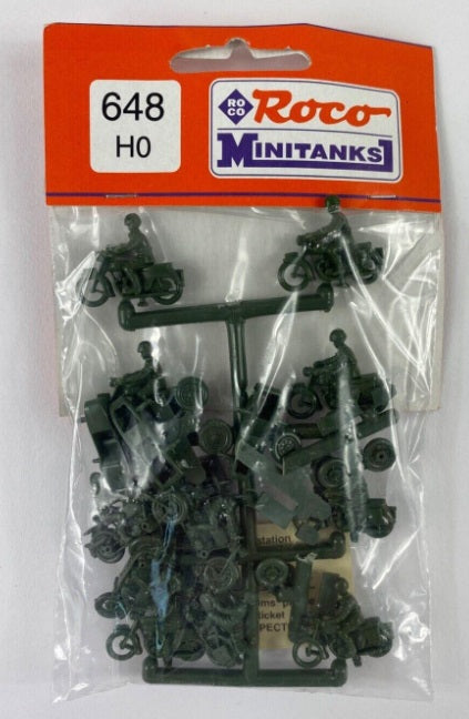 Roco 648 HO Motorcycle & Figure (Bag of 12)