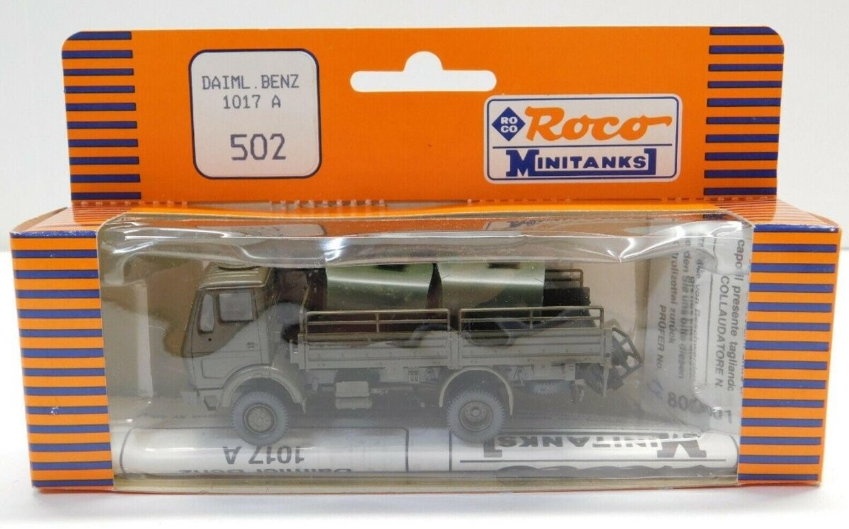 Roco 502 HO Daiml Benz 1017 A Minitanks
