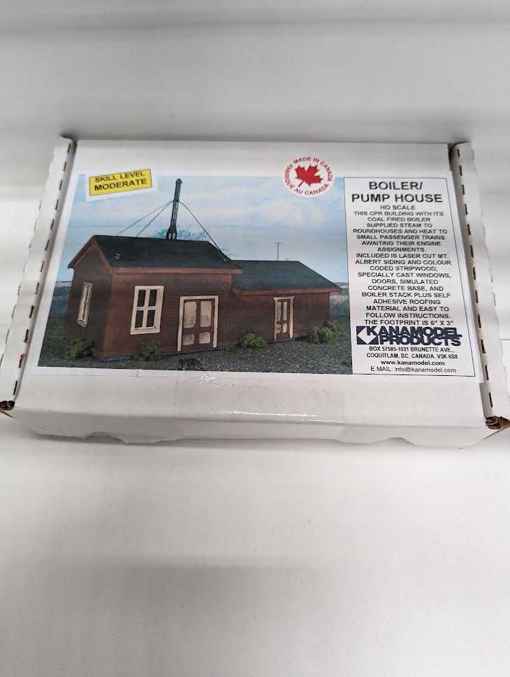 Kanamodel Products 1042 HO Candian Pacific Boiler/Pump House Buiding Kit