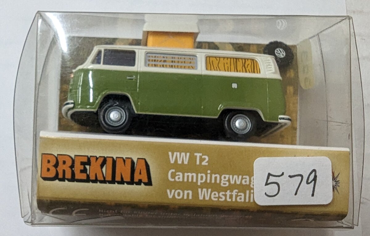 Brekina Automodelle 33103 1:87 Volkswagen Beetle Van with Roof Extended