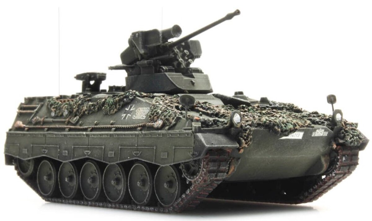 Artitec Models 6870084 HO BRD Marder A0/A1 Milan Military Tank