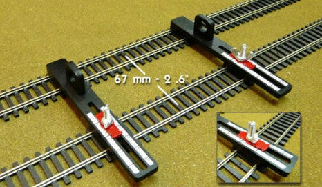 Proses Model Railway PT-HO-01 HO Adjustable Parallel Track Tool (Pack of 2)