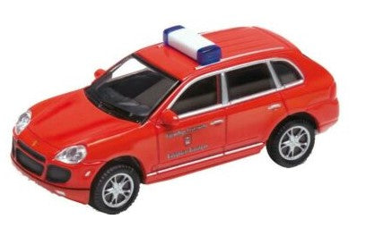 Vollmer 1090 HO Porsche Red Cayenne Turbo Firefighters of Fire