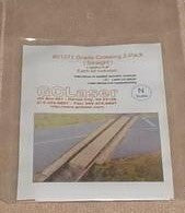 GCLaser 01271 N Scale Straight Grade Crossing Building Kit