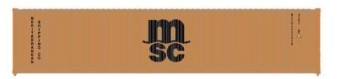 Scale Trains SXT11236 40' Angled-Corrugated Container Mediterranean Shipping