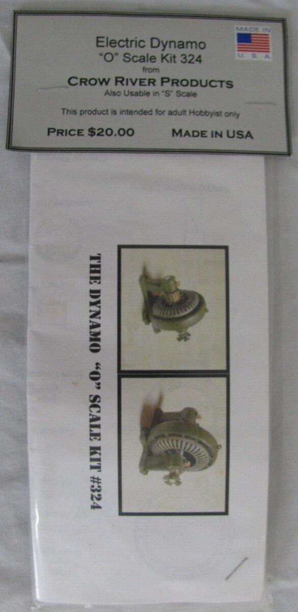 Crow River Products 324 O The Electric Dynamo Kit