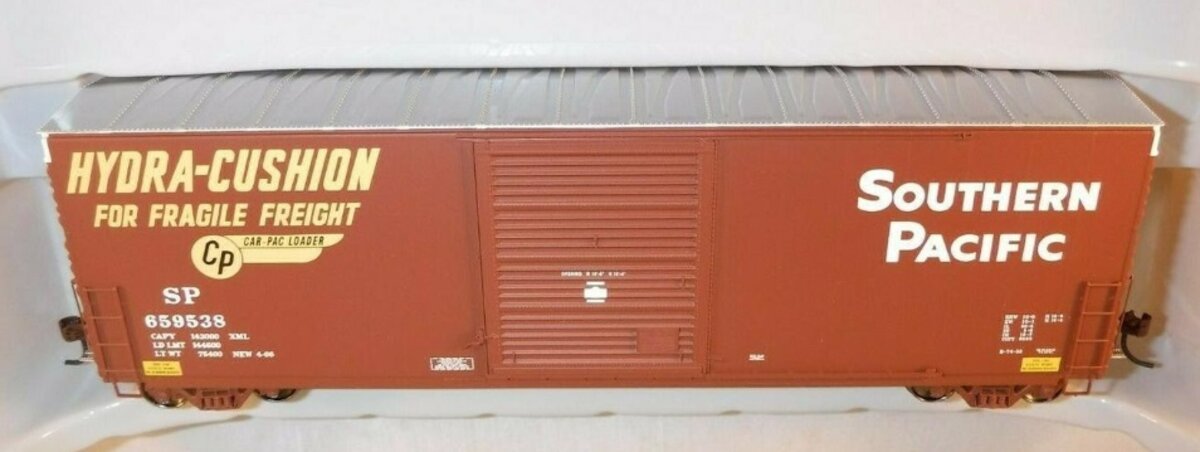 ExactRail EE-1001-12 SP PC&F 6033 Cu.Ft. Single Door Boxcar #659538