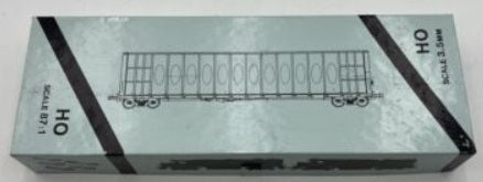 Front Range 4003 HO 63' Thrall Center Beam Lumber Car # 40003 Painted For UP Kit