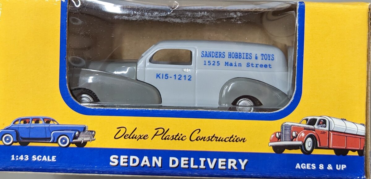 Dimestore 30086 1:43 Sedan Delivery Sanders Hobbies&Toys K15-1212 Plastic Toys