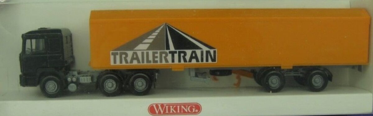 Wiking 548 01 29 HO Trailer Train HU-PAC Sattelzung Man Tractor Trailer