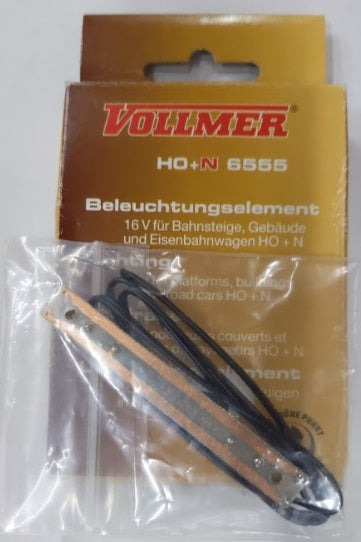 Vollmer 6555 Lighting HO/N 16 V For Platforms/Buildings & Railroad Cars