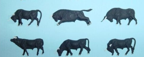 Datank 4009 HO Black Bulls (Box of 6)