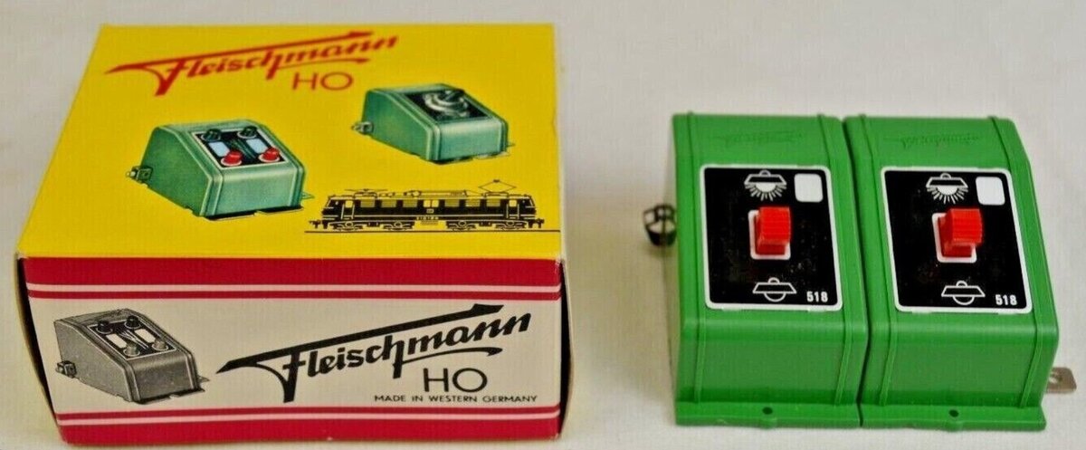 Fleischmann 518 HO Railroad Light Switch (Box of 2)