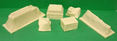Fine N Scale Products FNM-540 HO Unpainted Canvas Covered Machinery
