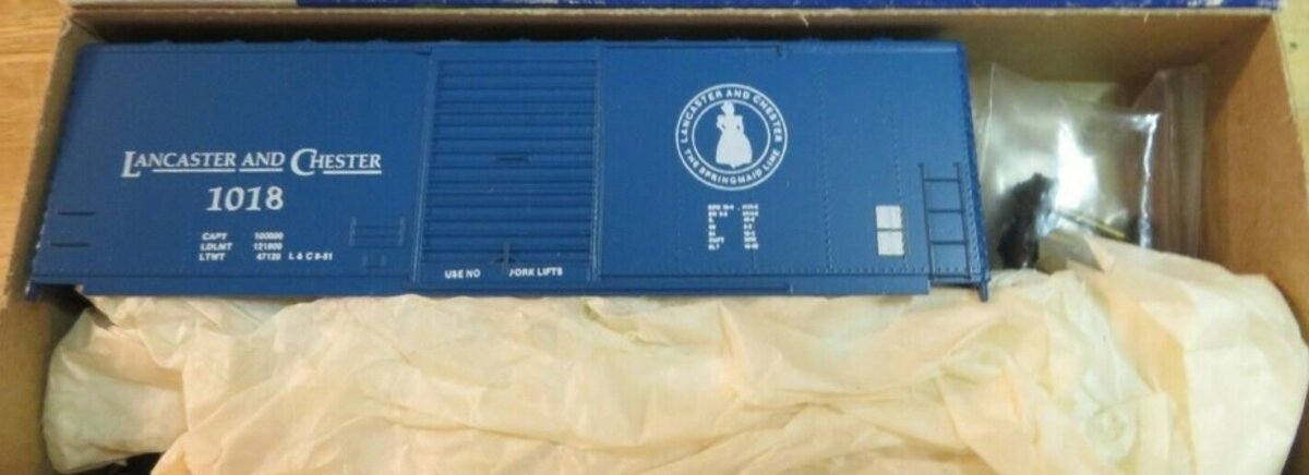 Roundhouse HO Lancaster & Chester 40' Box Kit Piece # 74 of 200