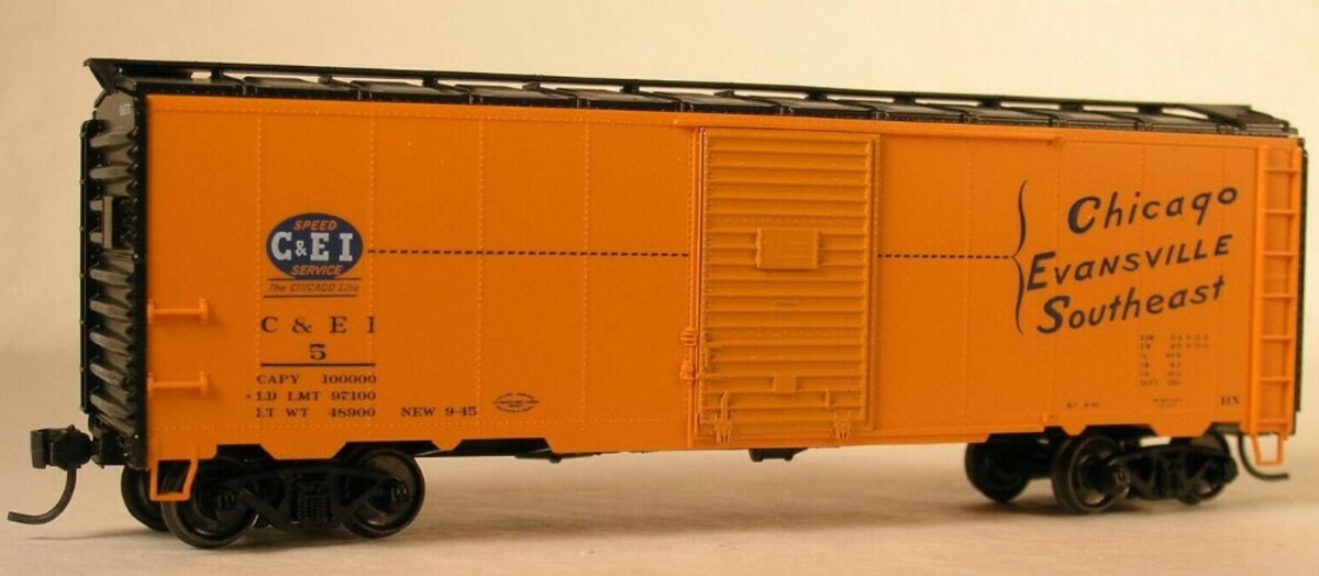 Branchline Trains 9023 HO Chicago & Eastern Illinois 40' Boxcar # 5 Kit