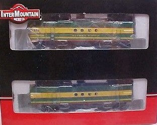 InterMountain 49226S-04 HO FT A/B Locomotive w/Sound Western Pacific #911A/911B