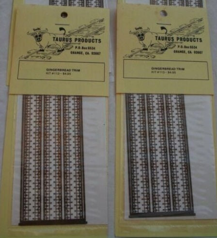Taurus Products 113 HO Brass Gingerbread Trim Kit