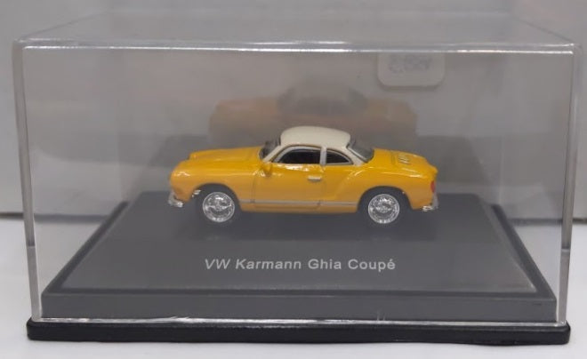 Acme 883 1:87 Yellow W/White Roof VW Karmann Ghia Coupe