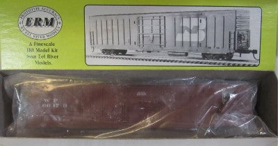 ERM ERM-1452 HO Western Pacific PC&F 62'10" Insuled Box Car #66173