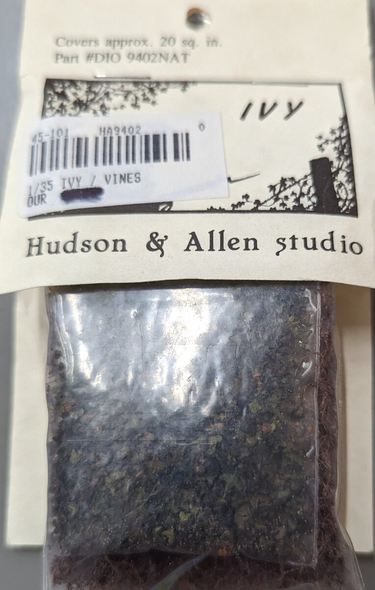 Hudson Products 9402NAT HO Ivy/Vines 20 Square Inches
